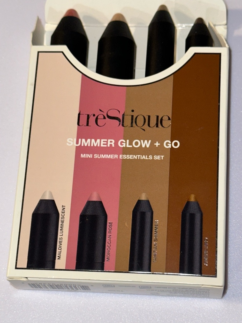 treStiQue Summer Glow + Go Mini Set - Beige, Pink, Tan, Brown - Picture 2 of 3